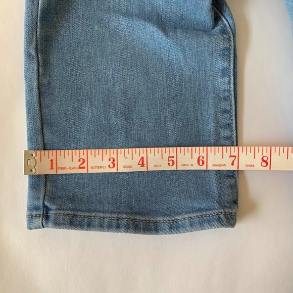 Levi 714 Straight Jeans Light Wash Denim - 27 - Picture 11 of 11